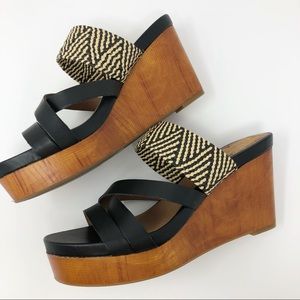 lucky Brand Wedges | Woven  strap wedge
